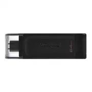 Pendrive Kingston Datatraveler 70, 64 Gb  Dt70/64Gb 0740617305302