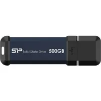 Pendrive Silicon Power Dysk  Ssd Ms60 500Gb Usb 3.2 600/500Mb/S Sp500Gbuf3S60V1B/13156410