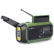 Radio Nedis odbiornik Emergency radio Dab Fm Solar Battery 5412810444175 Rddbcr2000Gn 