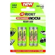 Rocket Precharged Hr03 850Mah Always Ready Blistera iepakojuma 4Gb.  Hr850B4 5908258327120