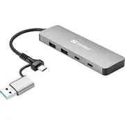 Sandberg 136-64 Usb-C/A to 2Xusb-A2Xusb-C Hub  T-Mlx59836 5705730136641