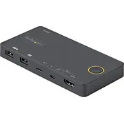 Startech 2 Port Hybrid Usb-C Kvm Switch  Sv221Huc4K 0065030891820