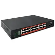 Qoltec Gigabit Ethernet Switch Poe 24Xrj45 2Xsfp  52365 5901878523651 Nuqolsw24052365
