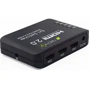 Techly 108637 5-Portowy  Hdmi 2.0 5X1 4K60Hz Hdr Ir 8051128108637