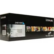 Toner Lexmark 24B7499 Cyan Oryginał  7346467195686