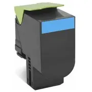 Toner Lexmark 70C2Xce Cyan Oryginał  0734646471008