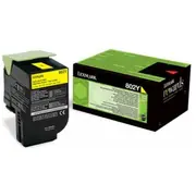 Toner Lexmark 80C20Y0 Yellow Oryginał  0734646475648