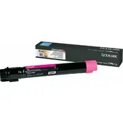 Toner Lexmark C950X2Mg Magenta Oryginał  0734646227704