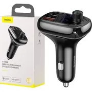 Transmiter Fm Baseus  bluetooth Mp3 S-13 Ccmt000101 6932172626983
