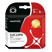 Tusz Asarto do Epson Sjic22Pk  C33S020601 34Ml black As-Esjic22Pbn 5901741422739