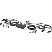 Usb Startech Kvm 2-Port Dp Switch 4K  Audio C2-Dd46-Ua2-Cbl-Kvm 0065030899215