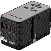 Verbatim  Charge N Travel Gan Iii globalny 4Xusb-C Pd 3.0 Qc 4 70W, 1Xusb-A 60W 0023942321279