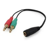 Cable Audio 3.5Mm Socket To/2X3.5Mm Plug Cca-418 Gembird  8716309097468