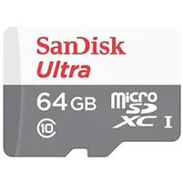Karta Sandisk Ultra Microsdxc 64 Gb Class 10 Uhs-I  Sdsqunr-064G-Gn3Mn 619659185077