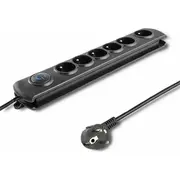 zasilająca Qoltec Swift przeciwprzepięciowa 6  5 m 50172 5901878501727