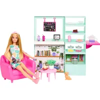 Barbie Mattel  w kafejce Hkt94 0194735108251