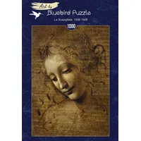 Bluebird Puzzle 1000 Leonardo Da Vinci, La Scapigliata  443125 3663384601170