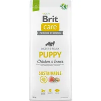 Brit Care Dog Sustainable Puppy Chicken Insect 12Kg  100-172171 8595602558629