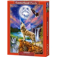 Castorland Puzzle 1500 Wolfs Night 297467  5904438151806