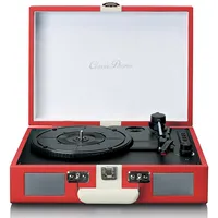 Classic Phono Tt-110Rdwh - Turntable With Bluetooth Reception And Built In Speakers Red White  Tt110Rdwh 8711902065142 85193000