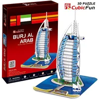 Cubicfun Budynek Buraj Al. Arabia Puzzle 3D 01037  6944588200657