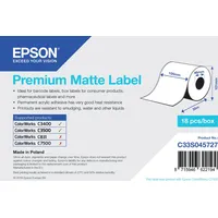 Epson Premium Matte Label Cont.r, 105Mm x 35M  C33S045727 5711783388067