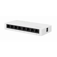 Gembird Nsw-G8-01 network switch Unmanaged Gigabit Ethernet 10/100/1000 White  8716309123020