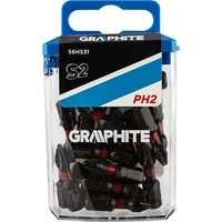 Graphite  wkrętakowa Bity Ph2 x 25 mm, 20 56H531 5902062504838