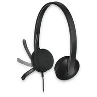 Logitech H340 Usb Computer Headset Wired Head-Band Office/Call center Type-A Black  981-000475 5099206038844 Mullogmik0068