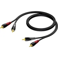Kabel Procab Rca Cinch x2 - 1M  Cla800/1 5414795018839