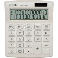 Citizen kalkulator Sdc812Nrwhe, , wy, 12 miejsc,  zasilanie Sdc812Nrwhe 4560196212619