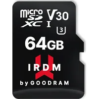 Karta Goodram Irdm Microsdxc 64 Gb Class 10 Uhs-I/U3 V30 Ir-M3Aa-0640R12  5908267930311