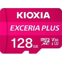 Karta Kioxia Exceria Plus Microsdxc 128 Gb Class 10 Uhs-I/U3 A1 V30 Lmpl1M128Gg2  4582563851016