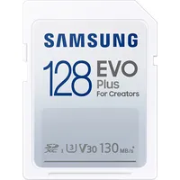 Karta Samsung Evo Plus 2021 Sdxc 128 Gb Class 10 Uhs-I/U3 V30 Mb-Sc128K/Eu  8806092504608