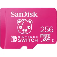 Karta Sandisk Nintendo Switch Fortnite Microsdxc 256 Gb Class 10 Uhs-I/U3  002154730000 0619659199777