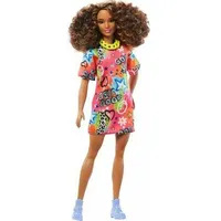 Barbie Mattel Fashionistas  Szatz kręconymi Hpf77 194735157471