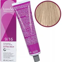 Londa Professional Farba Londacolor, Permanent Hair Dye, 9/16 Very Light Blond Ash Violet, 60 ml  4064666217246