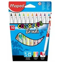 Maped Flamastry Colorpeps Brush 10  175450 3154148480105