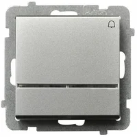 Ospel Przycisk  Sonata 10Ax Ip20 mat Łp-6R/M/38 5907577447144