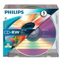 Philips Cd-Rw 700 Mb 12X 5  Cw7D2Cc05/00 8710895776981