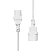 Proxtend Power Extension Cord C13 to C14 2M White  Pc-C13C14-002W 5714590027464