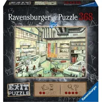 Ravensburger Puzzle 368 Exit Laboratorium  405330 4005556167838