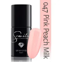 Semilac 047 Pink Peach Milk 7Ml  5901867973603