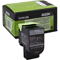 Toner Lexmark 80C2Sk0 Black Oryginał  0734646481298
