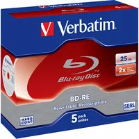 Verbatim Bd-Re 25 Gb 2X 5  43615 0023942436157 671365