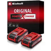 Akku Power-X-Change Plus Twin-Pack 18Volt 3,0AhRot/, 2 Stück, ohne Ladegerät  4511631 4006825673692