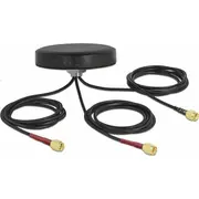 Antena Delock Antenna Lte Mimo Wlan 802.11 3Xsma-St Rg-174 1,0M  12676 4043619126767