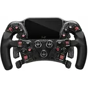 Asetek Simsports Invicta Formula Lenkrad, 4,3-Zoll-Lcd, Usb-C - Red on Black Edition  40-032-12444321 1230000173056