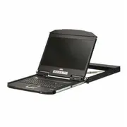 Aten Cl3100Nx, 1366 x 768 pixels, Hd, Rack mounting, 1U, Black  Cl3100Nx-Us 4710469345401