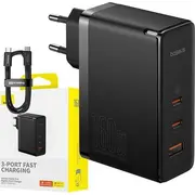 Baseus  sieciowa Gan5 Pro 2Xusb-C Usb, 160W P10110825113-00 6932172635046